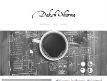 Tablet Screenshot of dakshsharma.com